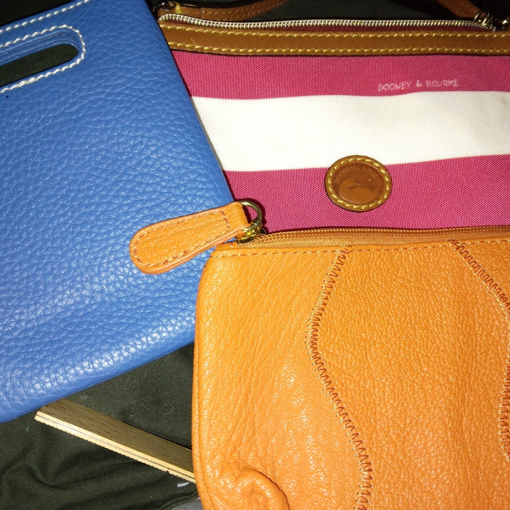 2 Dooney wristlets one Chi Wristlet price